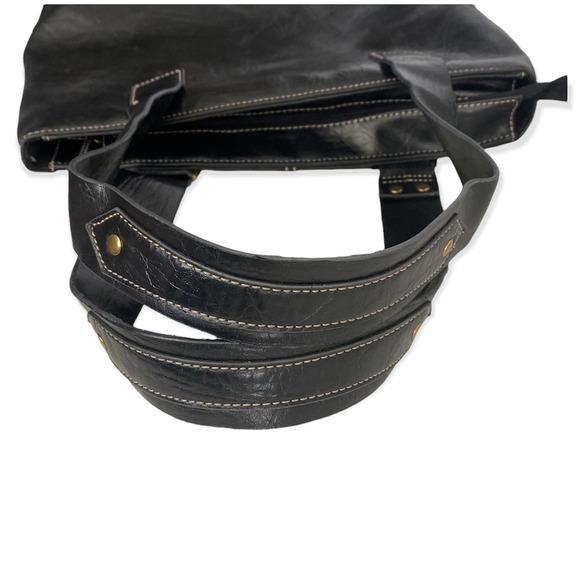 Black Shoulder Tote Bag - Picture 10 of 11